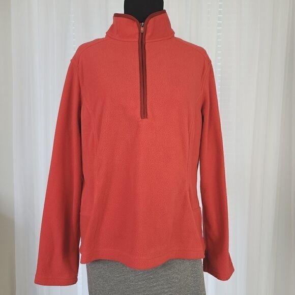 Lands' End 1/4 Zip Fleece - Picture 1 of 6